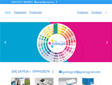 Tablet Screenshot of gamagraf.com